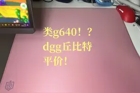 【超正经鼠标垫测评】类g640来袭，dgg丘比特视频封面
