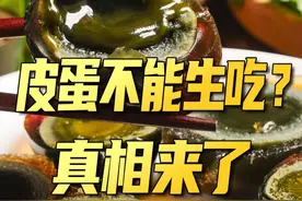 生吃#皮蛋  会感染沙门氏菌？皮蛋：别再误解我啦！#辟谣  #食品安全视频封面