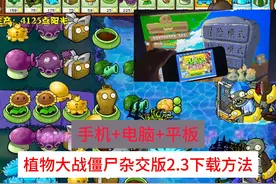 最新版本植物大战僵尸杂交版手机电脑下载方法.视频封面