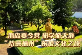 海岛夏令营 研学游天涯 “诗意琼州”东坡文化之旅#海岛夏令营视频封面