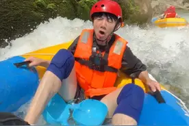 听说贵州高过河漂流包捞不包活，我去看看怎么个事！ #日常Volg #漂流 #贵州漂流 #通天河 #高过河漂流