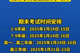 2025贵州中小学期末考试、放假及开学时间视频封面