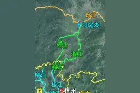 在上海，有可能喝到广西流出去的水，广西有两条江属于长江支流！