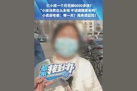 （二）仨小孩一个月花掉6000多块？“小孩消费这么多钱 不该提醒家长吗”小卖部老板：哪一天？我来调监控#都市接到办视频封面