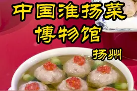 特厨探店 |淮扬菜博物馆，看看最正宗的淮扬菜咋做？@隋卞做 @找点饭吃说会话 #美食 #美食探店 #探店视频封面