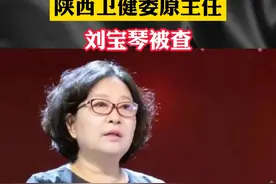 陕西卫健委原主任刘宝琴被查 #医疗领域掀起反腐风暴视频封面