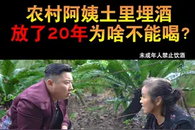 农村婆婆在土里埋了20多年的酒，猪哥执意不让喝。到底是为什么？#酒文化 #酒知识 #猪哥鉴酒 #怎么储存老酒 