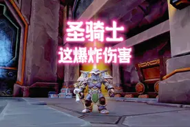 魔兽世界：圣骑士这爆炸伤害真高！断层了！ #魔兽世界视频封面