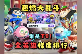 超燃大乱斗 全英雄强度排行！（下） #蛋仔派对视频封面