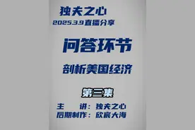 问答环节（剖析美国经济）第三集（共三集，注意查看主页） #独夫之心 #文弱书生 #美国经济 #美债风险 #金融危机视频封面