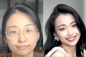 拥有一个美妆博主当老婆是什么体验？#妆前妆后 #美妆博主  