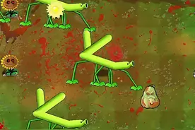 不要被“竹节虫豌豆射手”抓到！ #植物大战僵尸