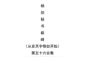 《杨剑秘书巅峰》第56集 杨剑借王安妮童心无忌，用电棍和热水视频封面