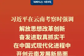 新华社消息｜习近平在云南考察时强调 解放思想改革创新奋发进取真抓实干 在中国式现代化进程中开创云南发展新局面视频封面