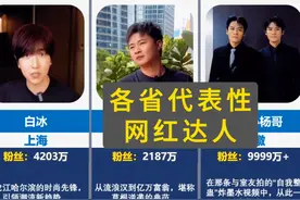 各省代表性知名网红达人，你都认识谁？#网红 #达人 #排行视频封面