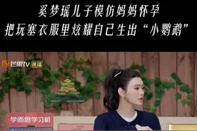 #奚梦瑶  怀二胎，儿子模仿她把玩偶塞在衣服里，还跟妈妈炫耀把“小鹦鹉”生出来了~#爸爸当家  慢享季正在热播中！#爸爸当家慢享季视频封面