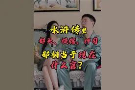 水浒传里都头、提辖、押司…都相当于现在什么官？ 梁山好汉上山前谁的官职最高？#涨知识 #趣味历史 #水浒传视频封面