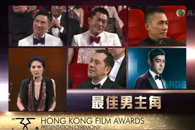 第三十三屆香港電影金像獎頒獎典禮 最佳男主角 張家輝【激戰】