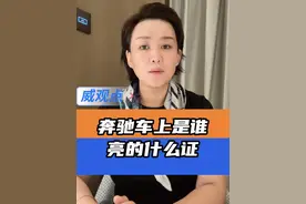 快把证亮给全体网友看看 #派出所回应男子遭亮证逼迫让路  #威观点  #广电V光