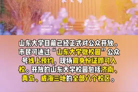 山大“大门”开放！提前预约刷身份证可入校，包括青岛校区在内。（制作：小羊）#山东大学视频封面