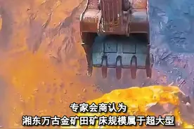 价值6000亿元！湖南平江发现超40条金矿脉，储量超千吨 #湖南平江发现超40条金矿脉 #黄金 #热点 #湘东超大矿床黄金远景储量超千吨视频封面