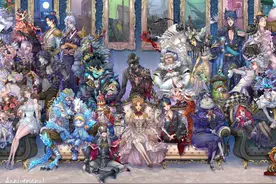 好惊艳的国际服六周年庆贺图，这画风真的爱了！#第五人格视频封面