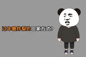 禁止废话：过年最炸裂的回家方式？#冷知识 #省流