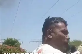 “站起来周围是尸体，吓坏了开始跑”，印航空难幸存者位置紧挨舱门，医生称其意识清醒，家属说他第一时间给父亲打了电话视频封面