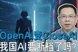 OpenAI断供了，我国AI真的被拿捏住了吗？ #OpenAI #大模型 #API视频封面
