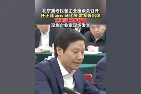 北京重磅民营企业座谈会召开 任正非 马云 马化腾 雷军等出席 任正非 王传福等深圳企业家现场发言 #民营企业座谈会 #马云 #任正非 #雷军视频封面