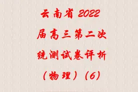 #云南省统测 #高考 #物理视频封面