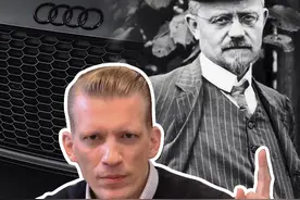 奥迪是什么意思，还有为什么商标有四个环？ 德国有很多著名的汽车品牌。奥迪是最受欢迎的之一，在中国路上也经常能看到。但是奥迪那个名字是什么意思，还有为什么商标上不是三环也不是五环，而是不多不少是四环？在这个视频我给你们简单地介绍一下奥迪公司的历史背景。#千万生活dou来拍 #德国 #汽车视频封面