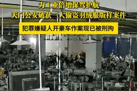 为工业倍增保驾护航！天门公安破获偷盗羽绒服版样案件@天门公安视频封面