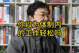 你以为单位里的工作轻松吗 #体制内 #编制 #认知视频封面