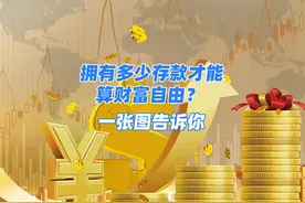 拥有多少存款才能实现财富自由？一张图看看你离财富自由有多远！视频封面