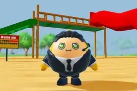 蛋仔派对：敢滑滑梯就过关？我壮着胆子滑，你倒是让我进去呀