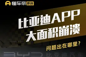 比亚迪APP大面积崩溃，问题出在哪里？ #比亚迪 #崩溃 #解读视频封面