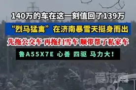 小马拉大车！鲁A大哥暴雪救援， 公交车、扫雪车、小轿车，没有拽不动的车#传递正能量 #山东dou知道 #民生关注 #社会百态 #热门推荐视频封面