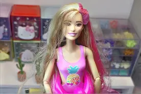 救命！芭比从盒子弹出来的瞬间…我的少女心炸了 #玩个很新的东西  #精神状态belike  #大人也要玩玩具  #沉浸式  #盲盒