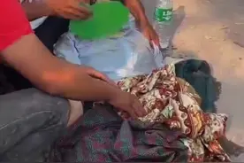 中国女子在缅甸地震中脚筋断裂，仍有多名华人被困倒塌酒店，男友哽咽：想尽快回国治疗#媒体精选计划 #缅甸视频封面