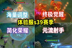 S39峡谷变天：元射多段位移，蓝耗全面降低，沈梦溪变异！视频封面