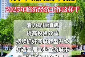 2024年12月31日，中共临沂市委十四届八次全体会议暨市委经济工作会议举行。力争中上游，跑好中长跑，2025年#临沂  经济工作这样干！视频封面