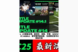 【FC25之路】 第14次更新、第14.1次更新详情：新球衣、球鞋