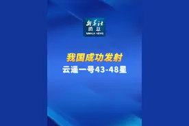 新华社消息｜我国成功发射云遥一号43-48星视频封面