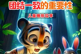 儿童睡前故事【团结一致的重要性】 这个故事告诉我们：合作是成功的关键。只有团结一致，才能战胜困难，取得胜利，一个人的力量是有限的，但团队的力量是无穷的。只有学会团结一致，才能飞得更高，走得更远。#儿童睡前故事 #睡前故事  #启蒙早教 #儿童益智 #金牌育言家视频封面