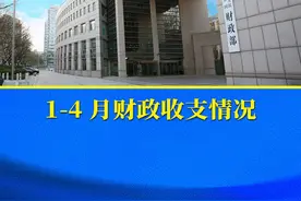 1-4月财政收支情况#财政收支视频封面