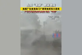 台风“韦帕”今天（7月20日）登陆 海南广东香港澳门广西等地将有大暴雨 来源：央视新闻#台风韦帕来了