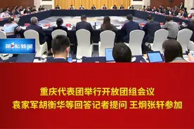重庆代表团举行开放团组会议 袁家军胡衡华等回答记者提问 王炯张轩参加 #第1眼看2025全国两会视频封面