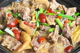 五指毛桃生焖番鸭，开盖满屋飘香，做法简单软嫩入味 #家常菜视频封面