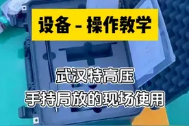 设备现场操作讲解 武汉特高压丨手持局放的现场使用#手持局放 #局部放电巡检仪 #开关柜局部放电巡检仪 #GIS局部放电巡检仪 #变压器局部放电巡检仪视频封面